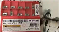 10 Шт./кор. Новый 10 Шт. MI + Apgt1135pdfr-G2 Hti10 Вставки Карбида Plc Indust V