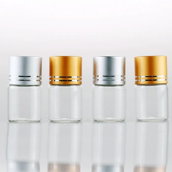 

10Pieces/Lot Pieces/Lot 8ML Brown Glass Perfume Bottle With aluminum Cap Empty Cosmetic Essential Oil Vial For Tralver