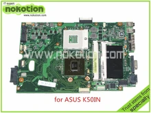 laptop motherboard for ASUS K50IN 69N0F3M11C12 K40IN REV 2.2G MCP75L-B3 DDR2