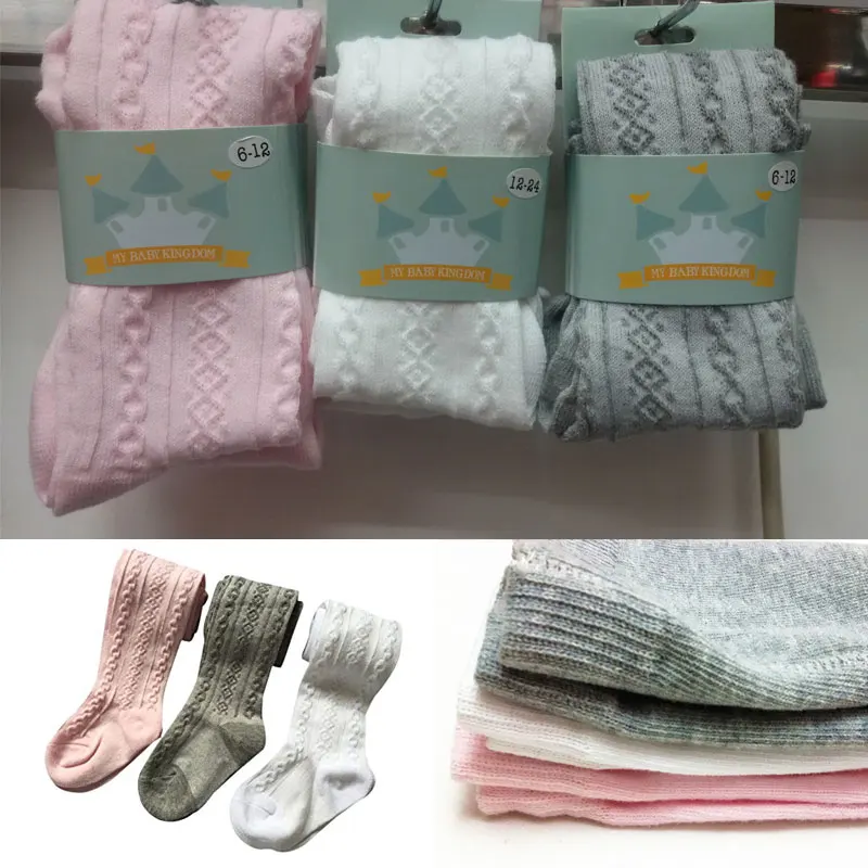 Одежда для малышей, одежда для маленьких девочек хлопковые колготки; чулки; трико(комплект из 3 шт.) AU