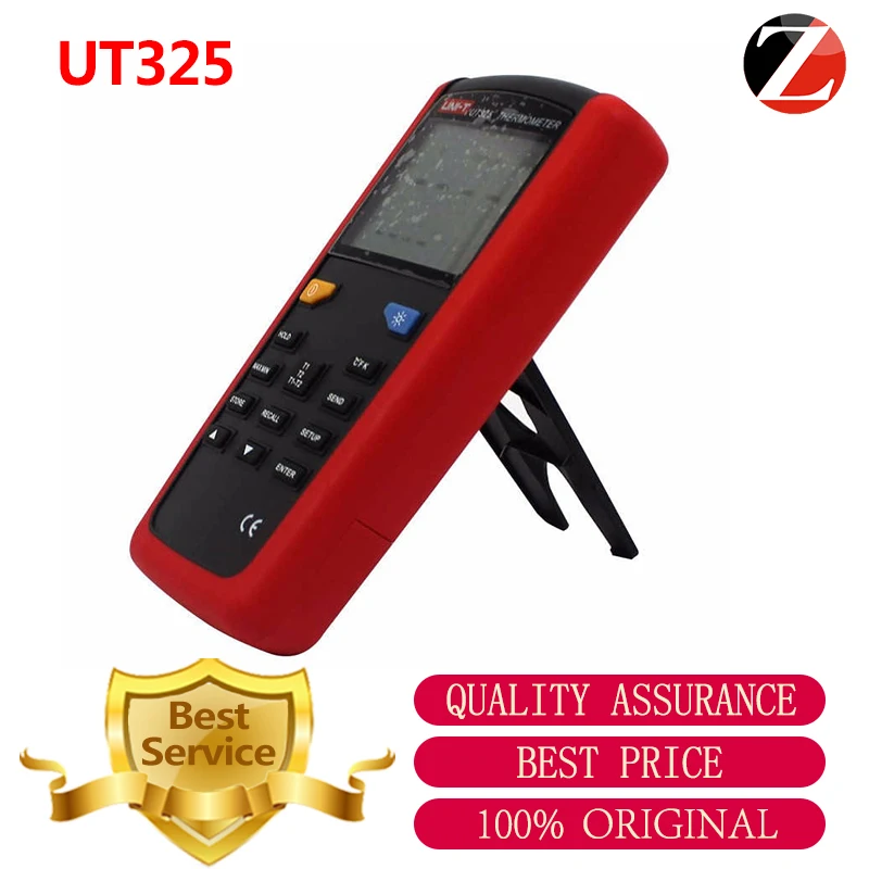 

UNI-T UT325 New Style UNI-T 1 set Red Gray UT325 Digital Thermometer Tester Original UNI-T UT325 Thermometer On Sale