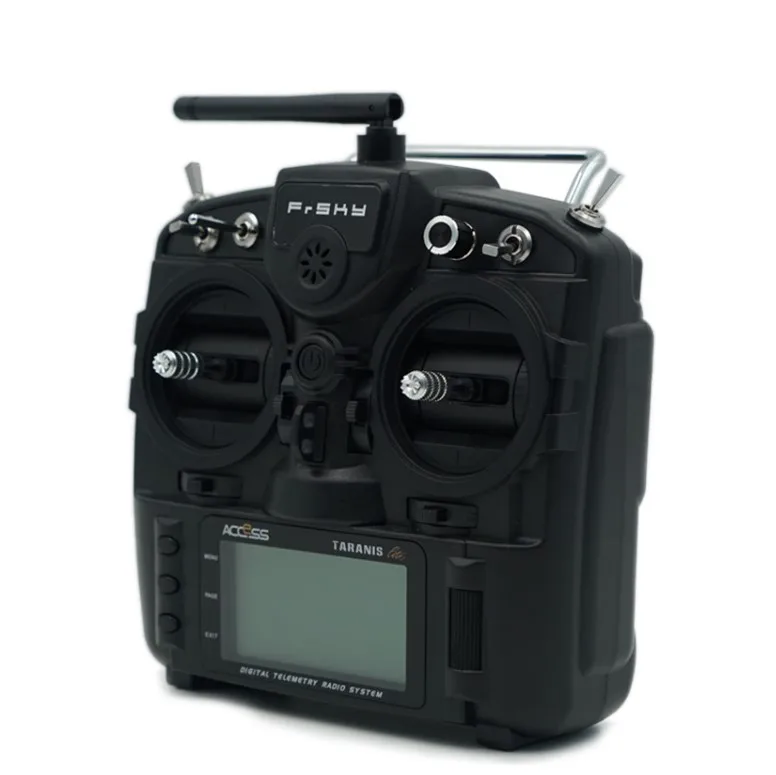 FrSky Taranis X9 Lite 2,4 ГГц 24CH форм-фактор портативный передатчик для радиоуправляемого дрона/мультикоптера/вертолета запчасти - Цвет: Черный