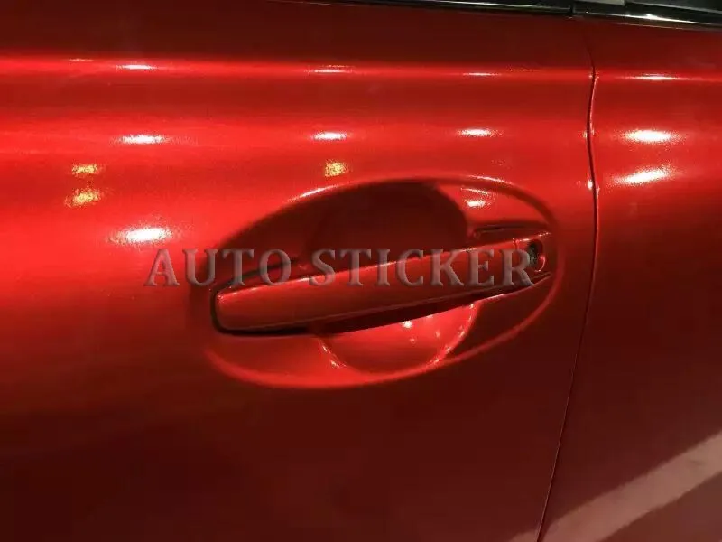red glossy metallic car wraps 33