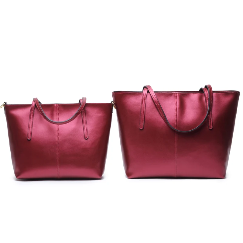 

2017 Luxury Handbags Women Bags Designer Real Leather Tote Bag Leather Briefcases Women Zipper Cell Phone Pocket Single Totes