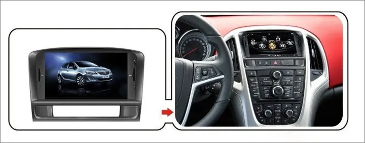 Clearance Liislee For Opel Astra 2010~2013 Car Stereo Radio Audio Video Stereo DVD Player GPS Navi Map Navigation S160 Multimedia System 2