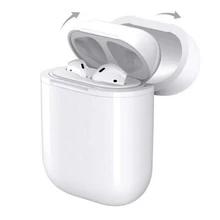 Чехол для беспроводного зарядного приемника, защитный чехол, совместимый с любым Qi Беспроводное зарядное устройство для Apple Airpods(без Airpods