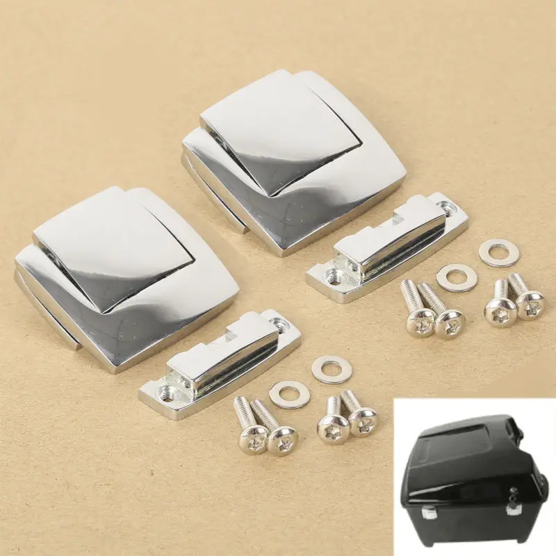 

Motorcycle Razor King Tour Pak Trunk Latches For Harley Touring Road Electra Glide Ultra FLHX FLTR 80-13