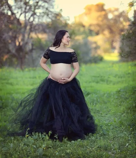 Elegant Sheer Maternity Robe For Bridal Photoshoots Lebanon