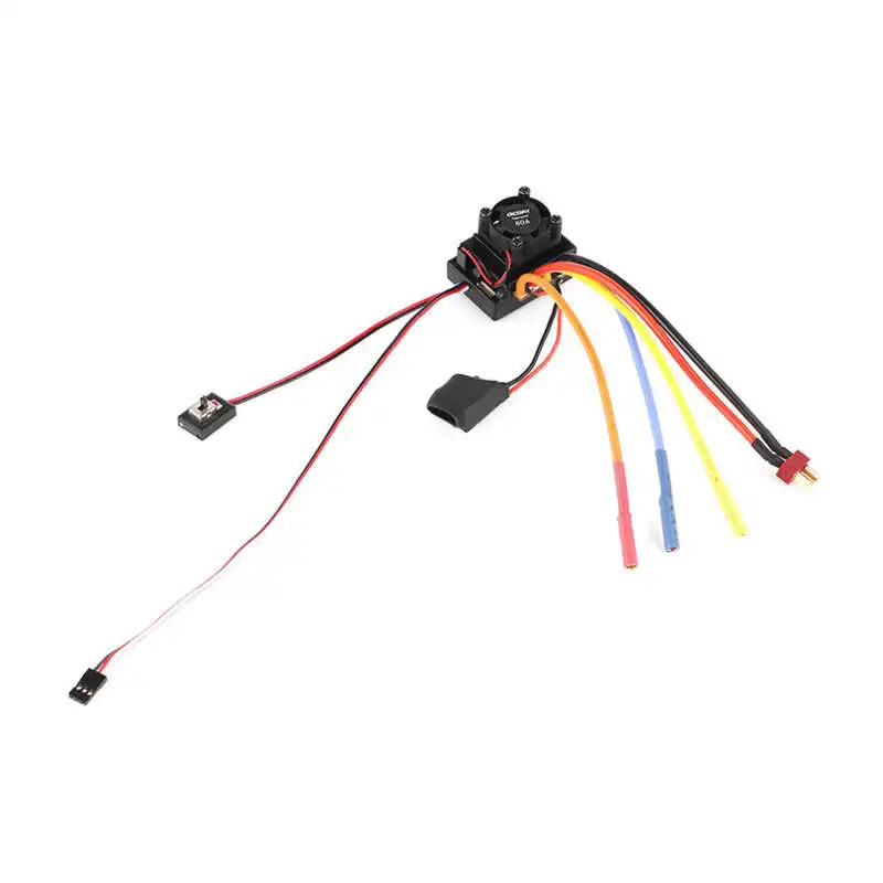 New-1Pcs Ocday Sense/No Sense бесщеточный мотор и 60A Esc для 1/10 Rc автомобиля грузовика внедорожника низкого напряжения отключения защиты Univer