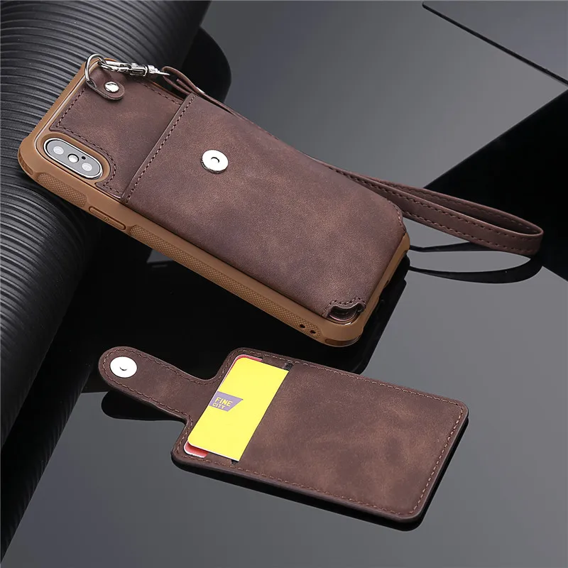 Mirror + Wallet Case For iPhone6S 6Plus 7 8Plus XR XS Max Shell Flip Leather Phone Case For Samsung S8 S9Plus Note8 9 Cover Capa (4)