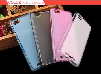 Gel Sangat Tipis Lembut TPU Kembali Case Penutup untuk Highscreen Power Es 5 "Back Case, High Quality