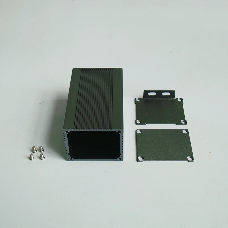 Алюминиевый корпус PCB приборная коробка DIY электронный проект чехол 50 мм * 40 85