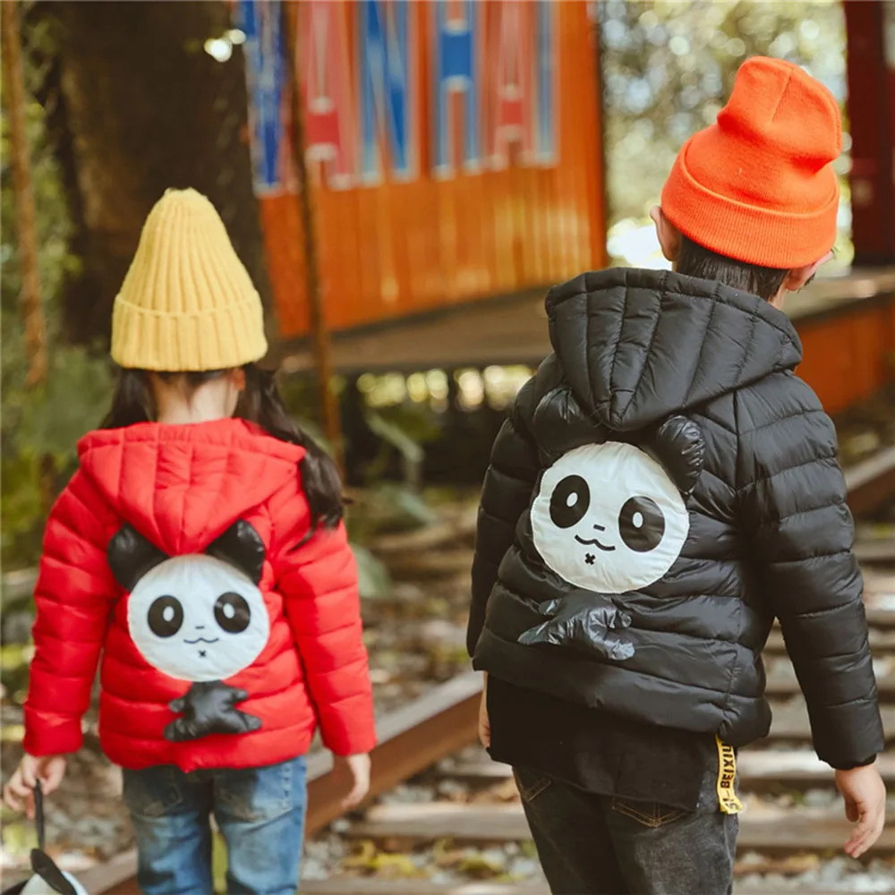 

Baby Girls Jackets 2018 Autumn Winter Jacket For Girls Winter Cartoon Coat Kids Clothes Children Warm Hooded Outerwear Coats
