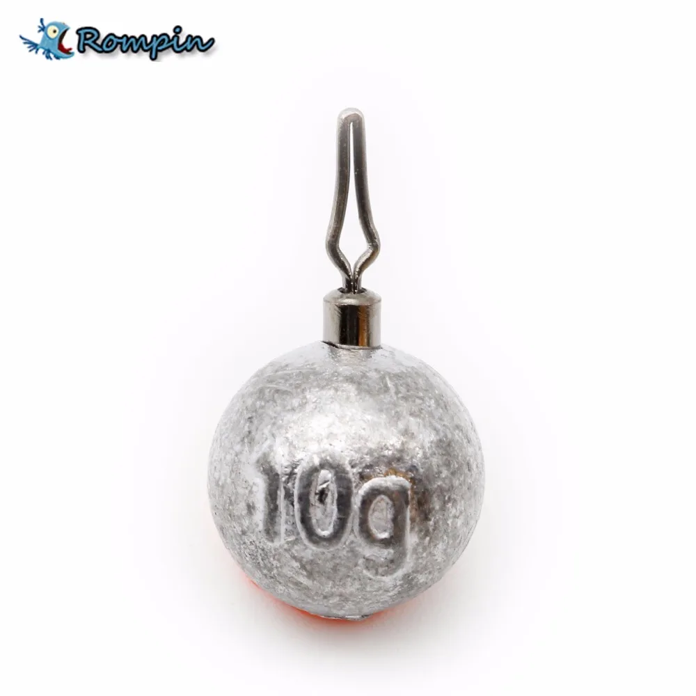 

Rompin 5pcs/lot Fishing Lead Sinker V Sharped Wacky Rig 360 Degree Rotatable Clip Eye Bullet 3.5g 5g 7g 10g Fishing Accessories