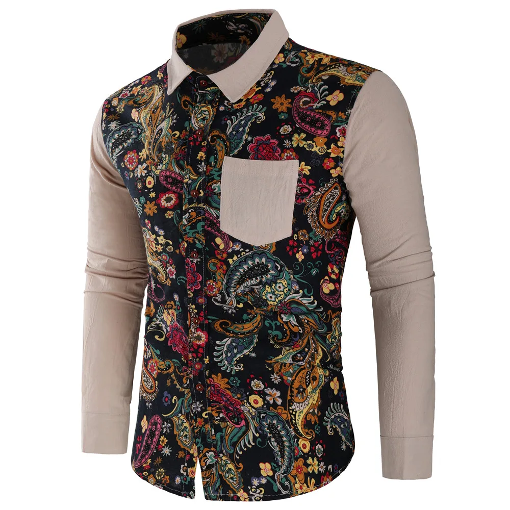 Новая Осенняя Модная брендовая мужская одежда, приталенная Мужская рубашка с длинными рукавами, мужская хлопковая повседневная мужская рубашка, большие размеры m-xxl C29