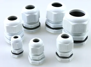 

Free shippin10psc white Waterproof box joint PG7 / PG9 / PG11 / PG13.5 / PG16 / PG19 /PG21 / PG25 / PG29 / nylon cable connector