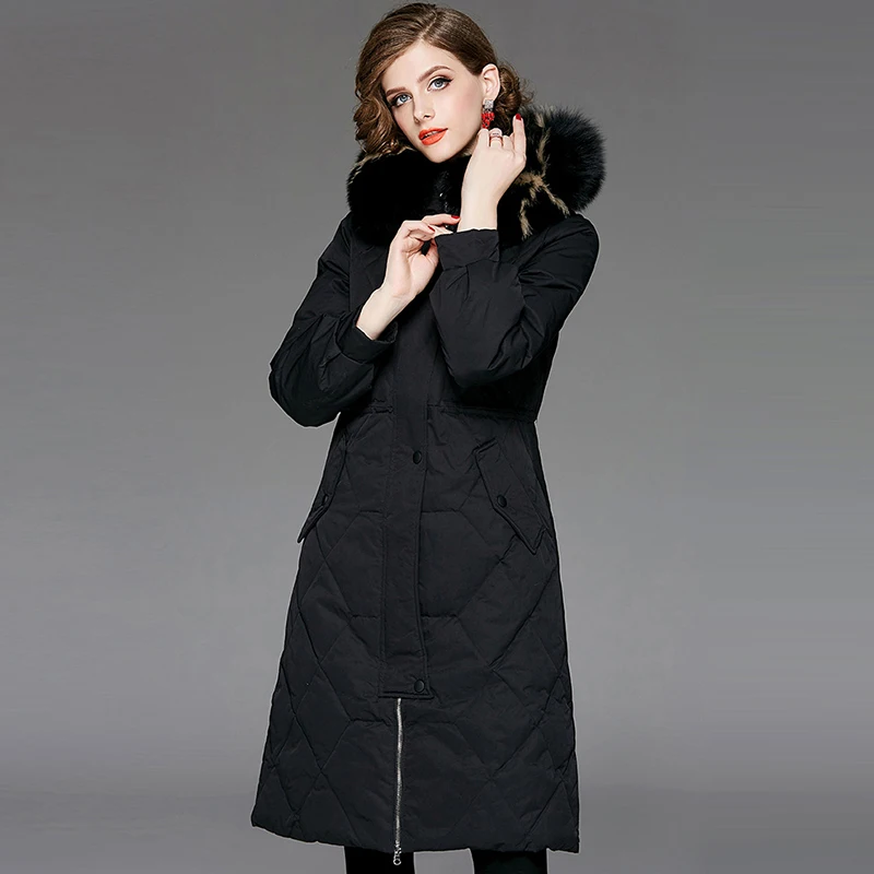 Le Blanc Veste Raton Longue Noir Parkas Fourrure Khaki Laveur tdshCQrx