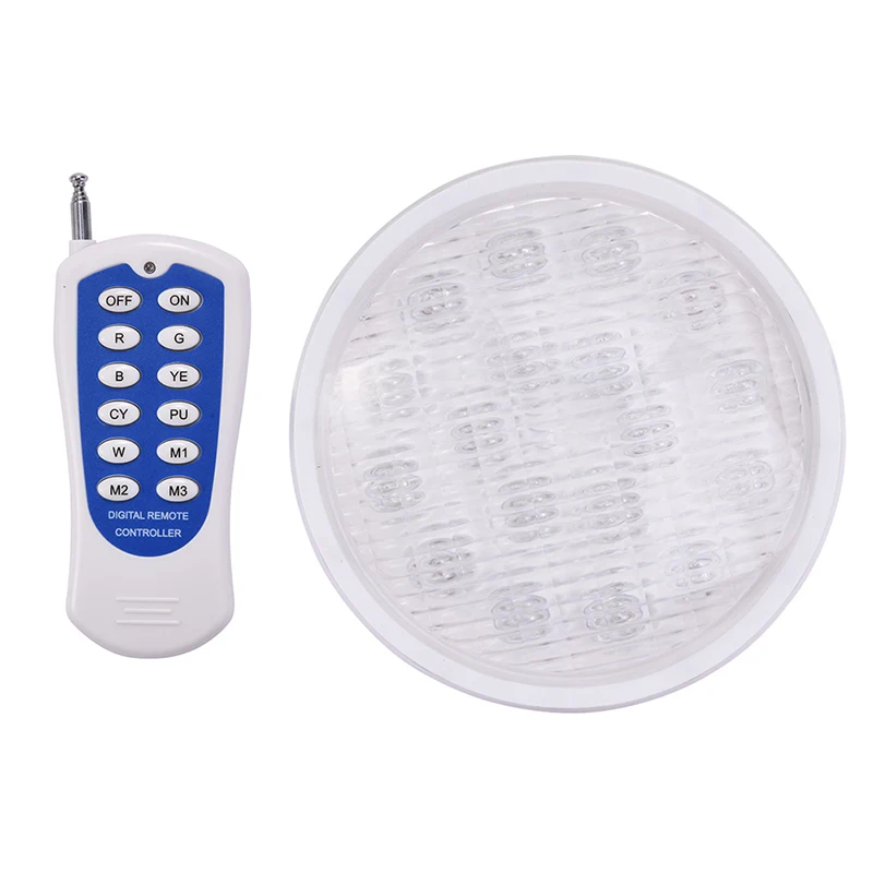 

Par56 AC12V LED Underwater Light RGB 18W 24W 36W IP68 Waterproof LED Swimming Pool Light Whit Remote Controller Control Lamp