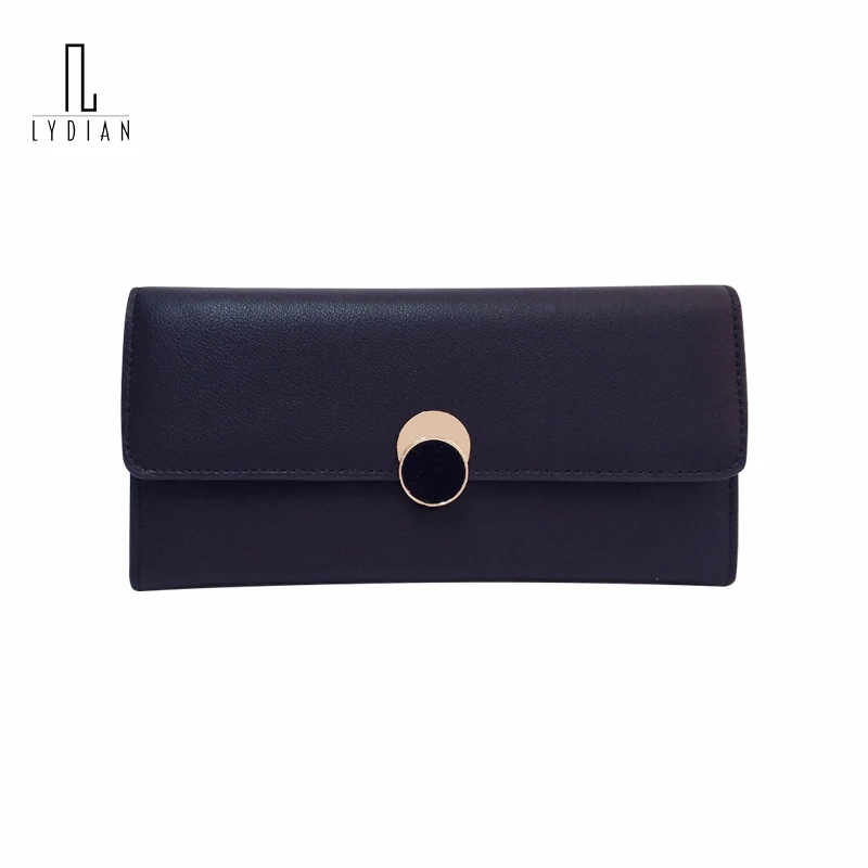

Lydian Retro Wallet Womens Wallets Luxury Famous Brand Ladies Leather Wallets Long Money Holder Designer Purse Portafoglio Donna