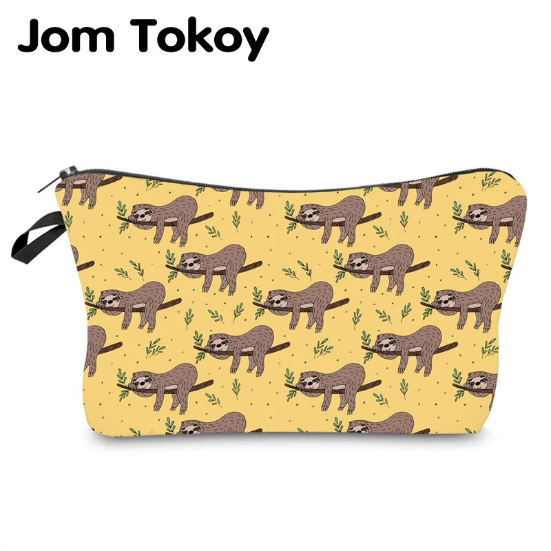 Водонепроницаемая косметичка Jom Tokoy с принтом для ленивых женщин милая
