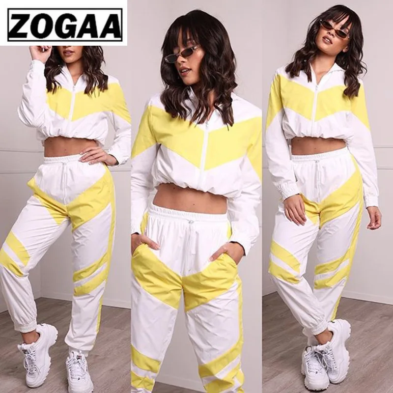 yellow jogging suits