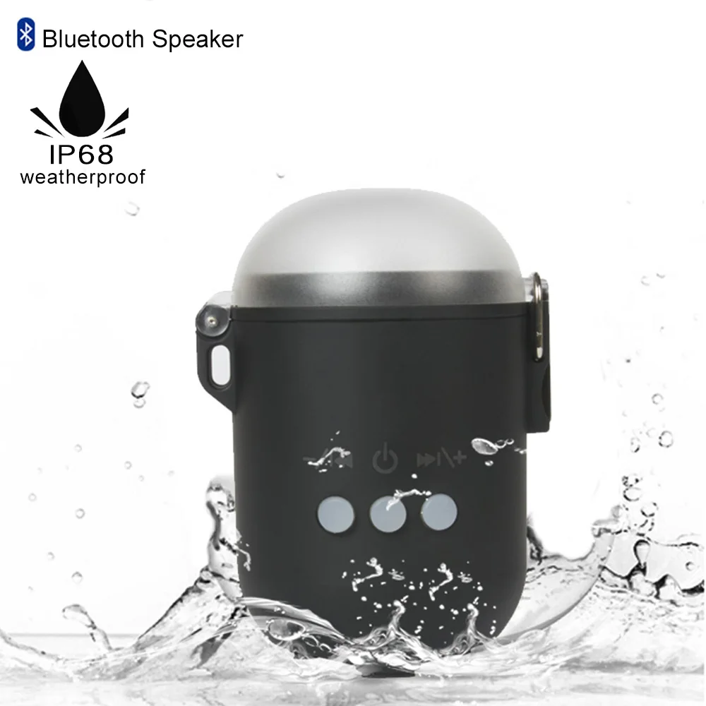 

Wireless Bluetooth Earbuds W/Noise Cancelling Mic IP67 Waterproof Storage & Fast Charger Case W/Built-In Speaker Bluetooth 4.1