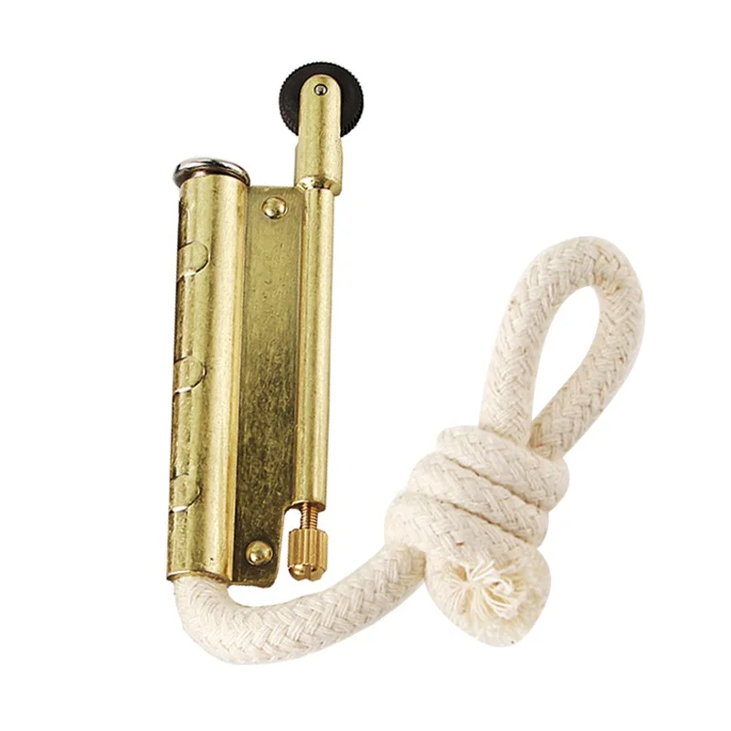 

Metal Windproof Kerosene Lighter Outdoor Camping Source Retro Tinder Grinding Wheel Lighter NEW