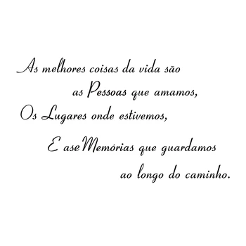 

Portuguese wall sticker The Best Things About Memories Of Portugal Vinyl Wall Decals Living Room Art Decoration