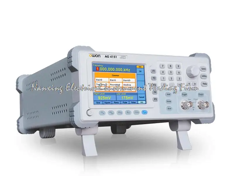 

OWON AG4081 Single-channel Arbitrary Waveform Generator 4 inch high resolution TFT LCD 80MHZ Bandwidth and 400MSa/S Sample Rate