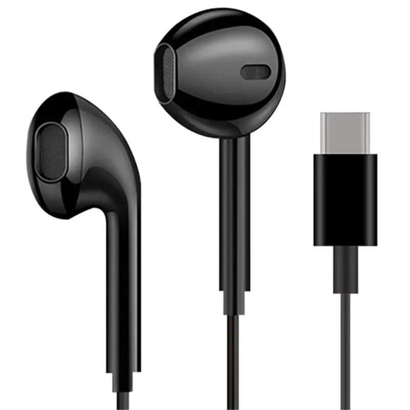 Excelvan USB Type-C наушники для Xiaomi 8 Bass гарнитура с микрофоном наушники-вкладыши C