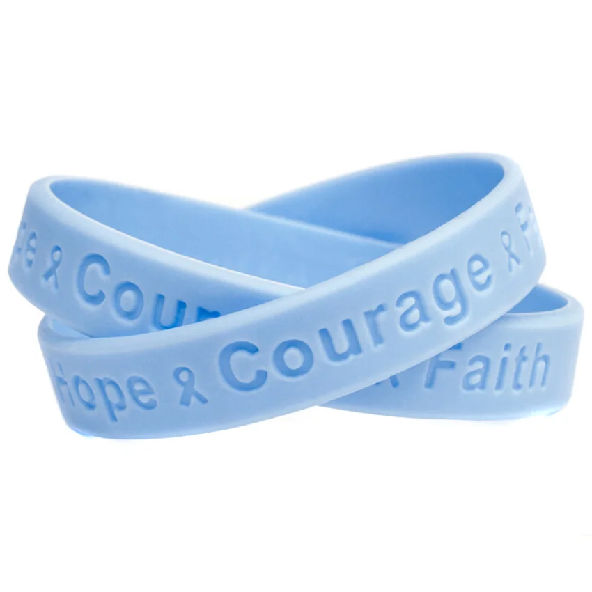 OneBandaHouse 50PCS/Lot Motivational Bracelet Hope Courage Faith