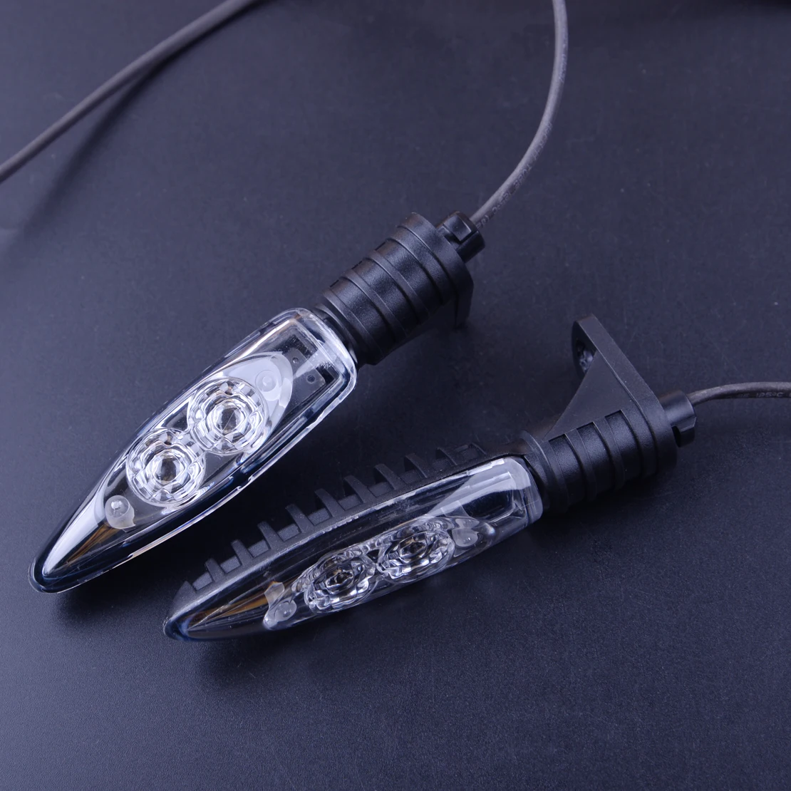 

beler 1Pair LED Turn Signal Indicator Light Lamp Fit for BMW HP4 S1000R S1000RR S1000XR