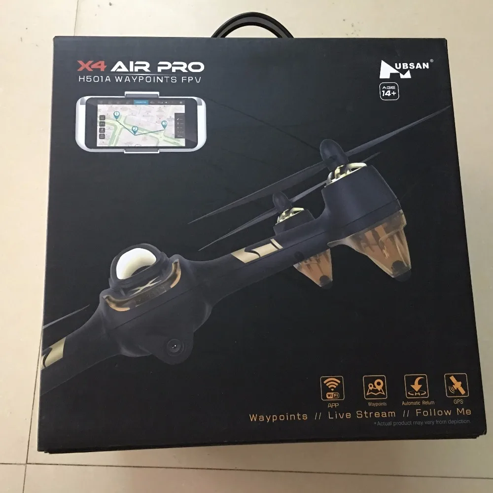 In Stock) Hubsan X4 AIR H501A with HT500 Relay WIFI FPV