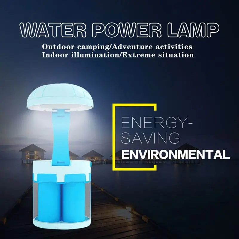 

New environmental sea water energy lamp Outdoor camping lights