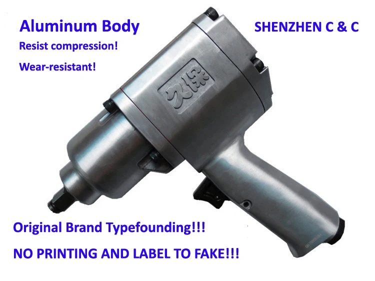 Top Quality! 1/2 Inch Pneumatic/air Impact Wrench Air Car Repairing Impact Wrench Cars Wrenches