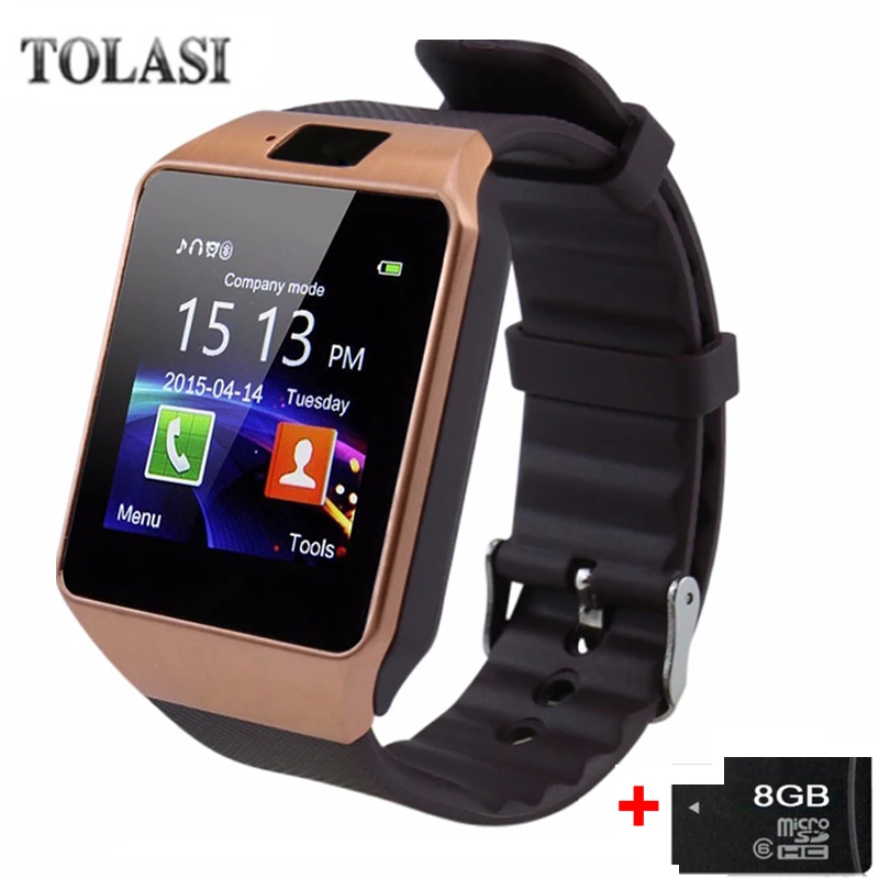 melhor DZ09 Smartwatch Bluetooth Relógio Inteligente Android Phone Call 2 Relogio g GSM SIM Câmera Cartão TF para iPhone Samsung HUAWEI PK GT08 A1