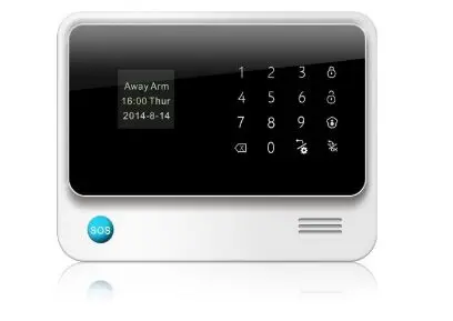 G90B плюс APP контролируемых Wi Fi GSM сигнализация работает с беспроводной siren/IP камера/Аварийная кнопка