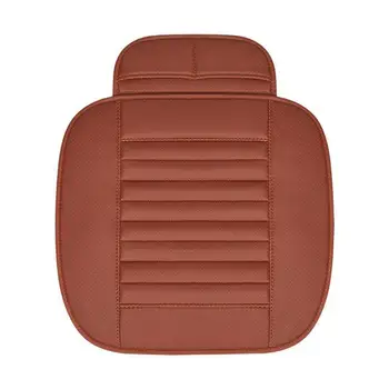 

New Arrival Breathable Leather Bamboo Car Seat Cover Pad Mat Auto Chair Cushion Universal au9