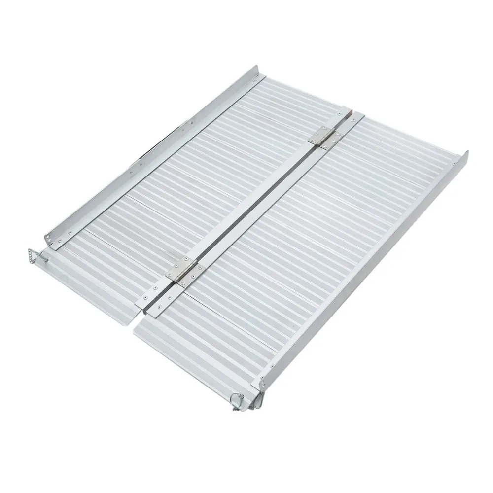 

Stable 3Feet Portable Folding Aluminum Alloy Wheelchair Ramp Motorized Scooters Mobility Flat Mobile Ramp