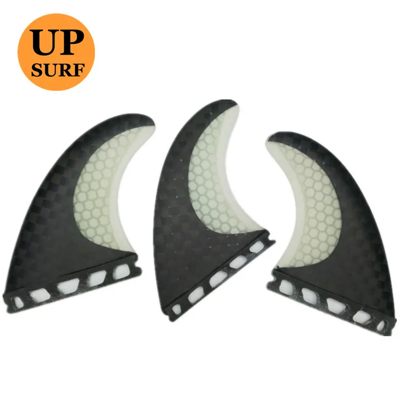 Future G5 Fin Barbatana de Surf Black Carbon Honeycom Surfboard SUP Fins|Серфинг| |