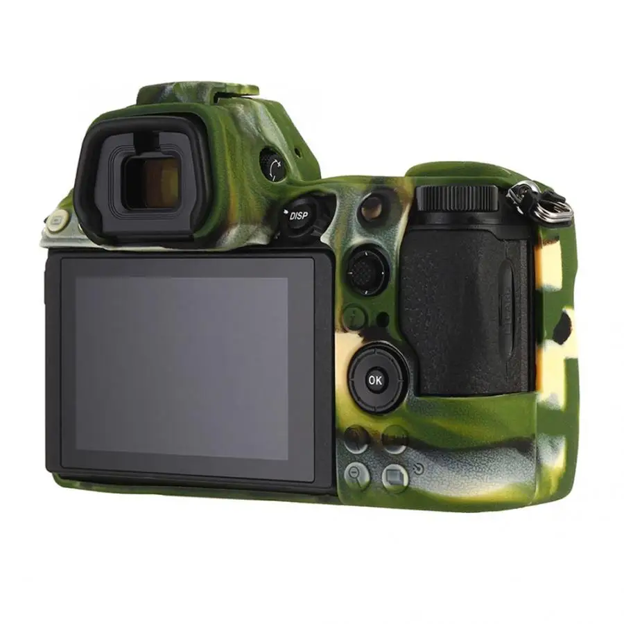 Легкий мягкий силиконовый Камера случае защитная рама Крышка для Nikon Z6/Z7 Камера крышка