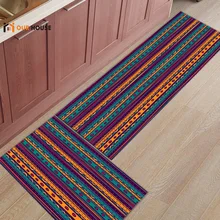 Ourhouse Абстрактные цветные племенные узоры грязь мусор Траппер ботинок скребок для обуви Ванна Душ Набор аксессуаров пол Carpe