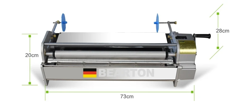 Машина для склеивания обоев ручной работы из нержавеющей стали обои машина для цементации обои для украшения besmear кисть инструмент
