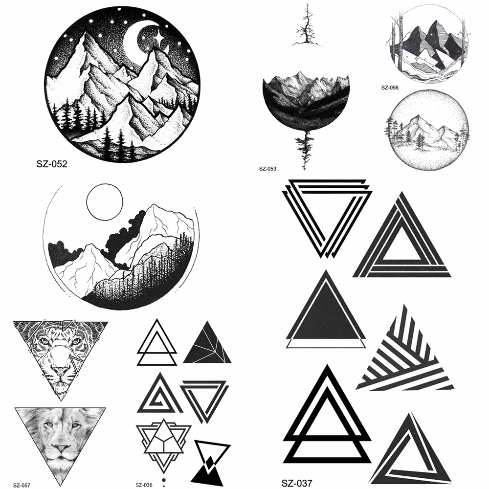 Yuran Diy Fake Geometric Triangle Tattoo Women Hip Hop Temporary Tattoo Round Moon Timber Tatto Stickers Men Body Arm Arrows Temporary Tattoos Aliexpress Yuran Diy Fake Geometric Triangle Tattoo Women Hip Hop Temporary Tattoo Round Moon Timber Tatto Stickers Men Body Arm Arrows Temporary Tattoos Aliexpress