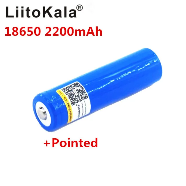 LiitoKala 18650 3 7 в литиевая батарея перезаряжаемая мА светодиодная вспышка батареи