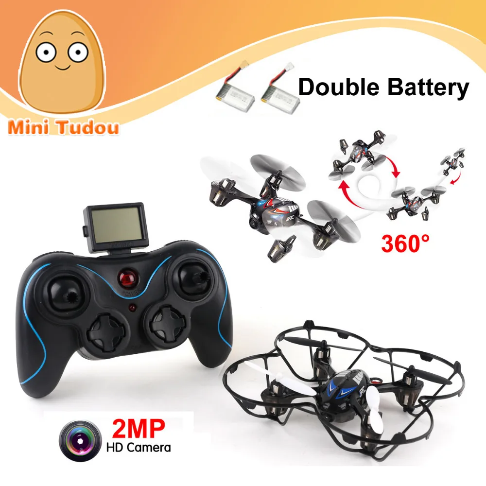 

Minitudou H6C 2.4G 4CH 6-Axis RC Mini Drone With Camera 2MP HD Remote Control Helicopter RTF Quadcopter Toys VS jjrc h8c