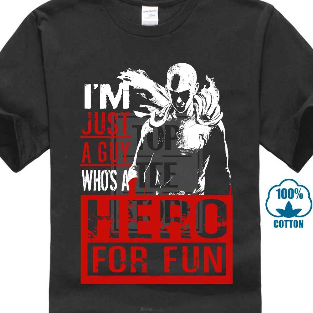 One Punch Man T Shirt Hero For Fun Kids 6Xl in T Shirts From Men s 
