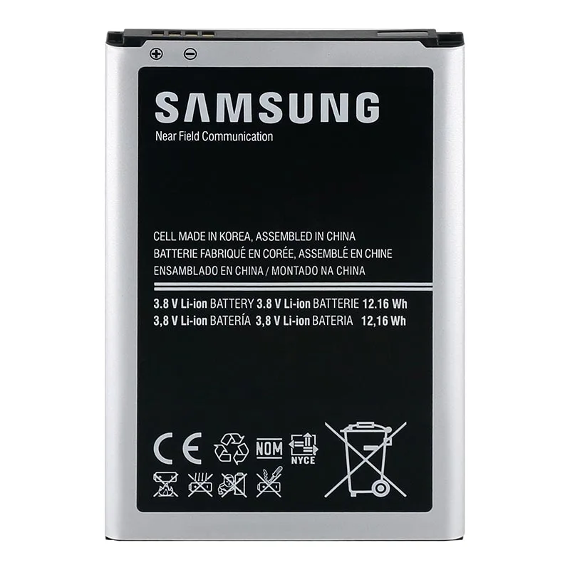 Samsung Аккумулятор для Galaxy Note 3 N900 N9006 N9005 N9000 N900A N900T N900P 3200 мАч B800BE с NFC samsung