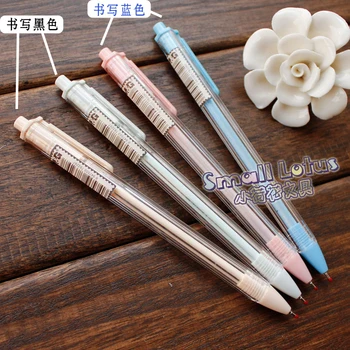 

Solid color press type stationery 0.35mm nude color needle pen 83001 30pcs/lot