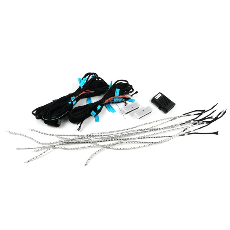  Car styling 18 colors led ambient lights for BMW 5 series F10 F11 F18 interior decorative led strip - 33001247535